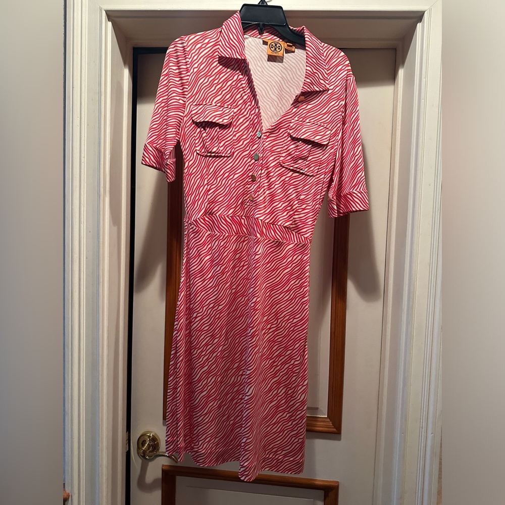 Red Tory Burch Dress Medium